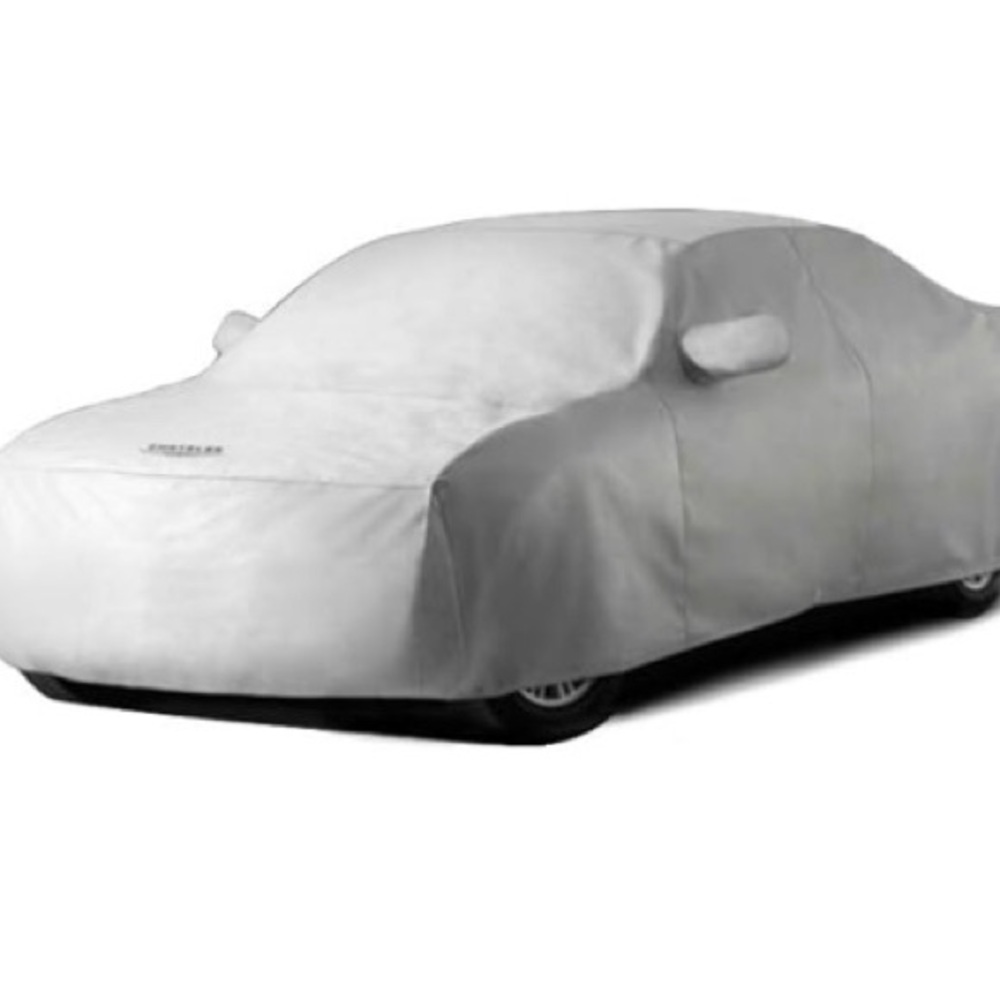 Mopar White Car Cover.
Light grey